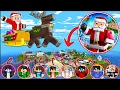 Lagu I Became Santa Claus to Grant EVERYONES WISHES in Minecraft!