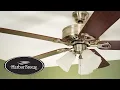 52 Harbor Breeze Classic Style Brushed Nickel Ceiling Fan
