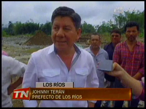 Prefectura ejecuta trabajos en 6 cantones por las lluvias