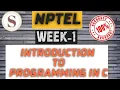 Introduction to Programming in C WEEK-1 Quiz assignment Answers 2020 NPTEL