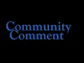 Community Comment - 01-15-26