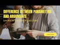 Parameters and arguments Javascript Concepts Interview Question