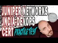 Juniper Networks JNCIA-DevOps Practice Test XML YAML JSON Ansible Python