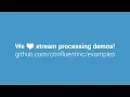 Demos for Apache Kafka and Confluent Platform
