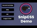 SnipCSS Demo