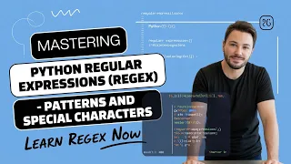 Mastering Python Regular Expressions RegEx - Patterns and Special Characters