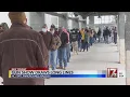 Long lines seen at Raleigh gun show Saturday