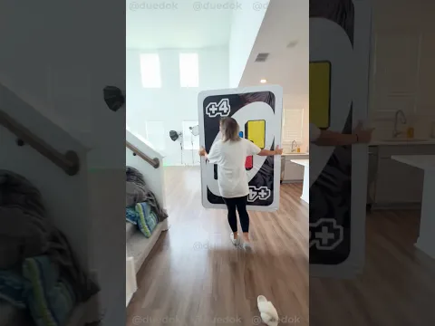 Giant +4 UNO CARD 😱🤯