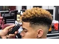 FULL LENGTH HAIRCUT TUTORIAL CURL SPONGE DROP FADE
