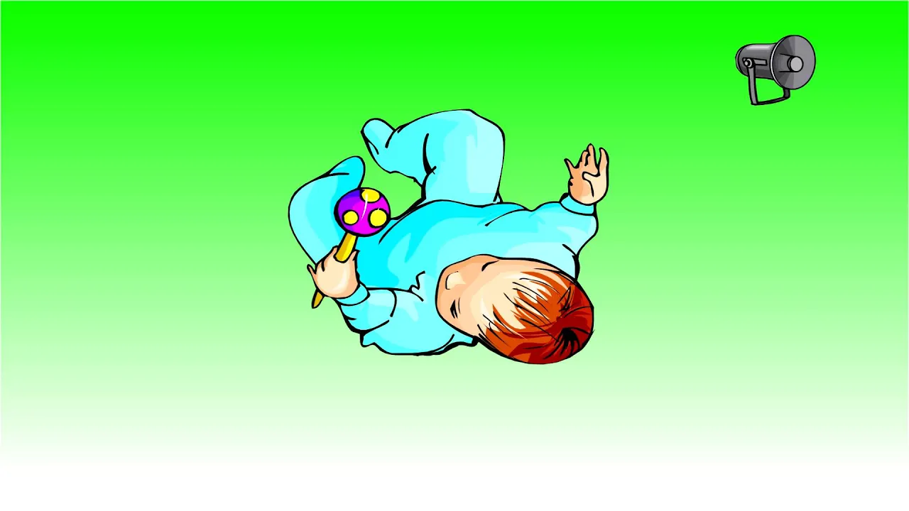 Baby voices. Sound effects and soothing ambient sounds