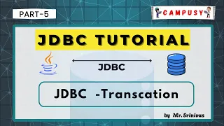 JDBC Transactions Explained Commit Rollback in Java Campusy By Srinivas