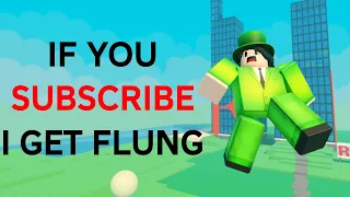 Obby but, If YOU subscribe, I get FLUNG ( I WON LOSERS )