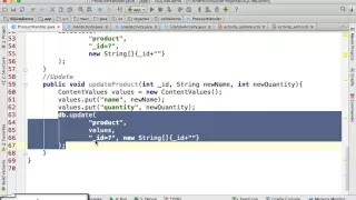Android SQLite Database Complete Tutorial Part 7