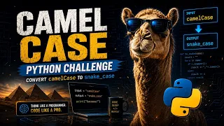 Python Challenge Convert CamelCase to snake - case