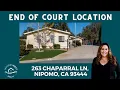 263 Chaparral Lane Nipomo CA for Sale