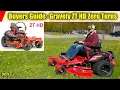 Buyers Guide Gravely ZT Zero Turn Lawn Mowers ZT 48 ZT 52 ZT 60