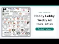 Hobby Lobby Weekly Ad 26 - 26 Best Deals