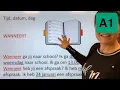 Download Lagu NT2 A1 LES 24 ⁉️vraagwoorden 🔢 HOEVEEL? 🕙📅 WANNEER? #learndutch TC 2.5