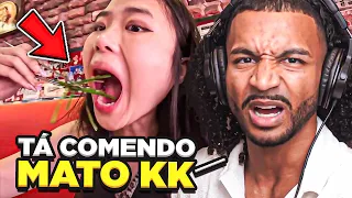 EU NÃO COMERIA ISSO PRISCILA JU...