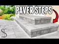 How to build paver steps in ONE weekend and save 4K