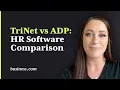 TriNet vs ADP HR Software Comparison