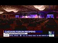 Caesars Forum reopens hosts first conference since shutting down due to the pandemic