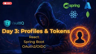 Day 3 Profiles Tokens React Scaffold JWT Avatars