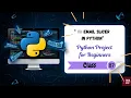 Python Email Slicer Extract Username Domain Easily Class-87