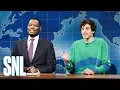 Weekend Update Pete Davidson on Colin Jost Michael Che - SNL