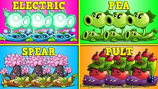 5 Plant + Vine Battlez - Which Team Plants Will Win? - PvZ 2 Challenge