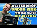 Waterdrop Under Sink Water Filter DIY Tutorial