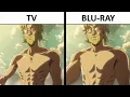 All Attack on Titan S3 Part 1 TV vs Blu-Ray Differences