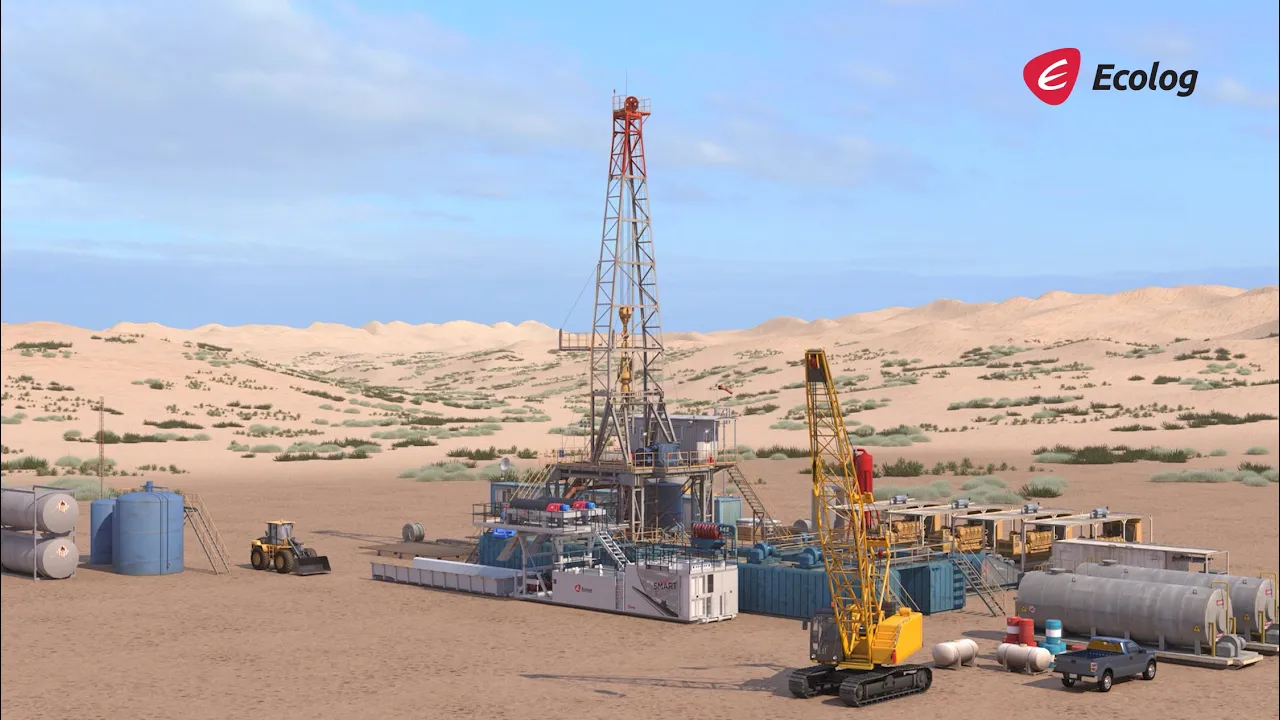 Ecolog 3D product launch animation video