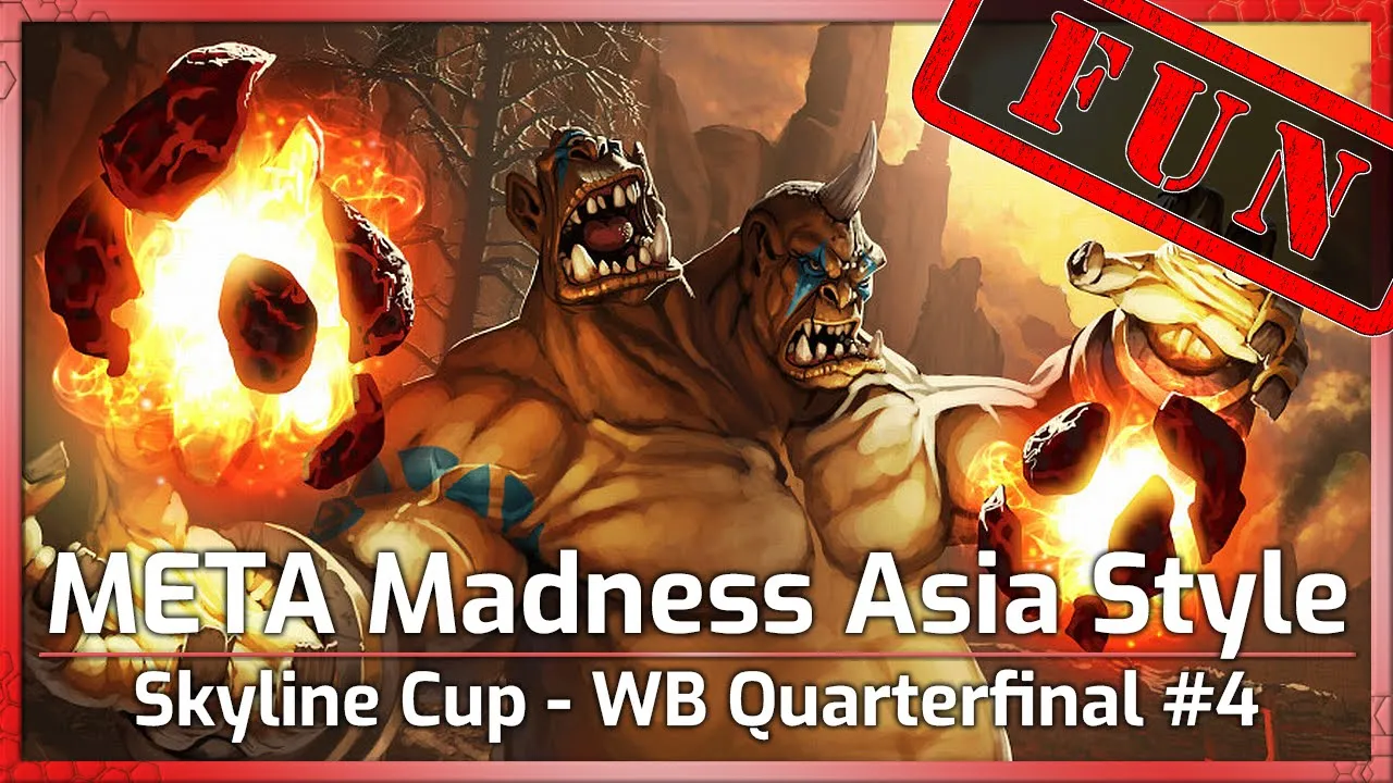 What is this? META Madness? - Skyline Cup (ASIA) - Heroes of the Storm