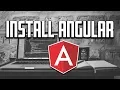 Install and Set Up An Angular Project