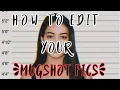 How to Edit your Mugshot Pictures tulipsthetic