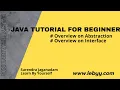 Java Tutorial for Beginners OOPS Abstraction Interface