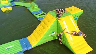 Download Nerf Blasters Floating Island Battle | Dude Perfect MP3