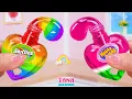 Download Lagu 🌈How To Make Rainbow vs Watermelon Heart Honey Jelly👋Delicious Mini Jelly ASMR💘Tana Mini Baking