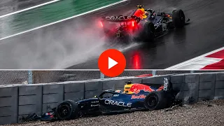 Isack Hadjar Crash During Practice Session | Isack Hadjar Accident in F1 2026