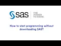 SAS Programming Tutorials SAS Functionality Programming process and rules Class-1