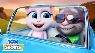 Tom’s New Car (Hit the Road 3) 🚗 🚎  Talking Tom Shorts | Cartoons for Kids