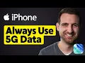 How to Always Use 5G on iPhone iOS 26