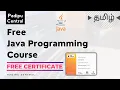Free Java Programming Course Free Certificate Tamil