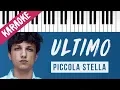 Download Lagu Ultimo | Piccola Stella // Piano Karaoke con Testo