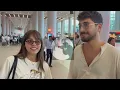 Sila Turkoglu and her boyfriend Ata Ayyildiz were seen returning from Switzerland