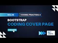 Coding Practice 3 - Coding Cover Page Bootstrap NxtWave
