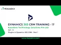 Plugins in Dynamics 365 CRM - 1