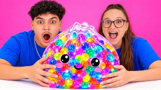 Comment créer le plus gros SQUISHY Dumpling du MONDE !