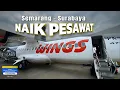 Download Lagu LAGI SERING BUKA RUTE BARU NIH!! Flight Review Wings Air Semarang-Surabaya Baru Terbang Udah Landing